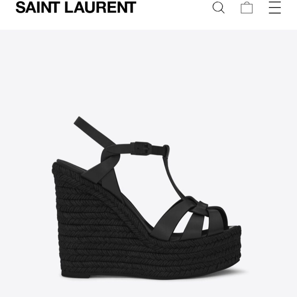 Saint Laurent Tribute espadrilles
